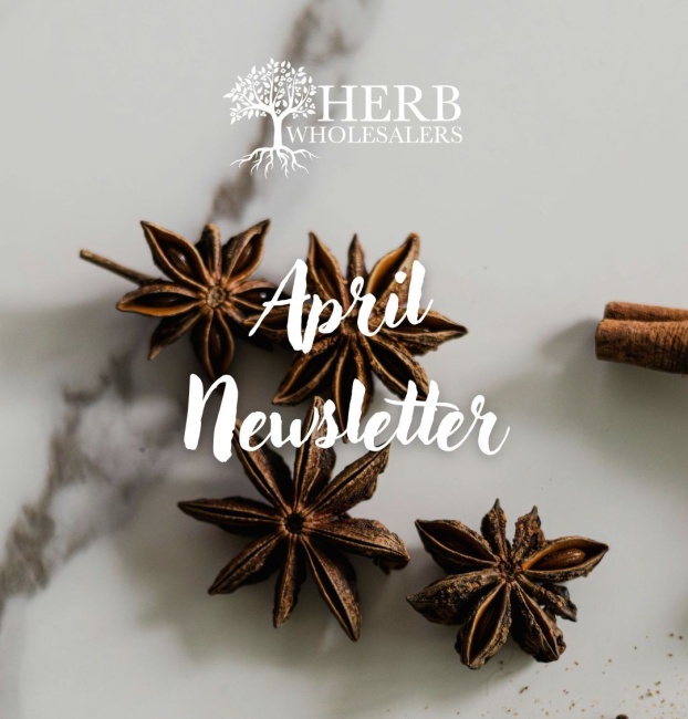 April at Herb Wholesalers. 