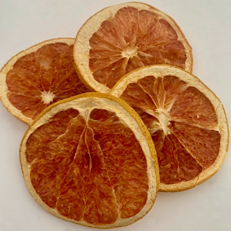 Ruby Grapefruit Fruit Slices Dried