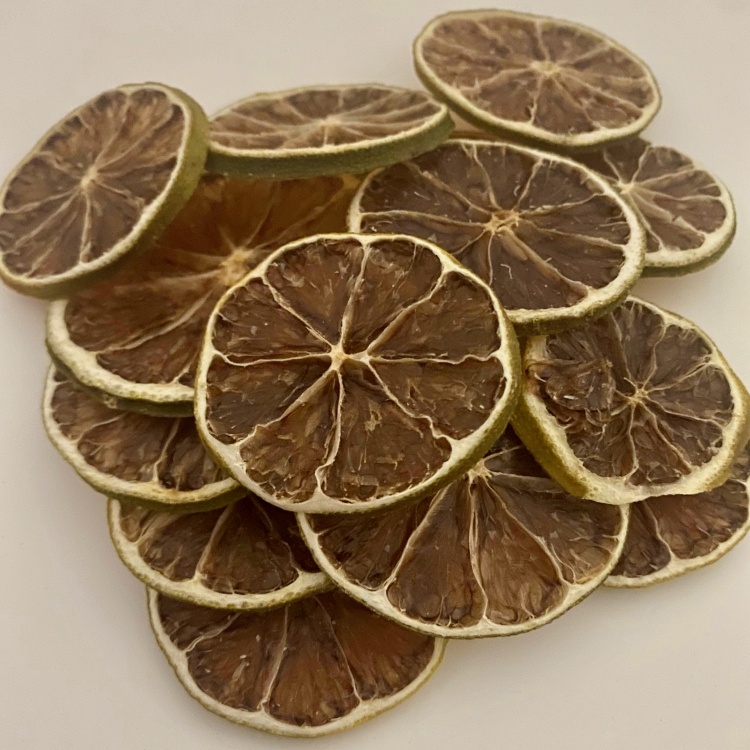 Lime Slices Dried