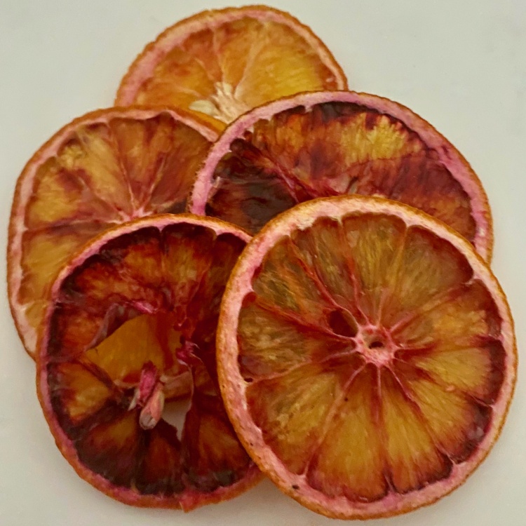 Blood Orange Fruit Slices Dried